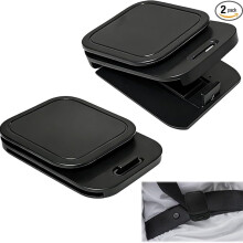 Seat Belt Clips, Adjustable Anti - Slip Car Clips Shoulder Comfortable Adjuster for Adults Car Sedans SUV RV MPV Seat, Comfort & Safety Access