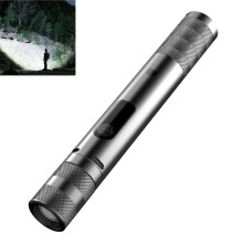 2-in-1 Tactical Flashlight & Hidden Camera Detector - Rechargeable, Zoomable, with IR Scanner & SOS Signal - For Camping, Hotel Privacy, Trave