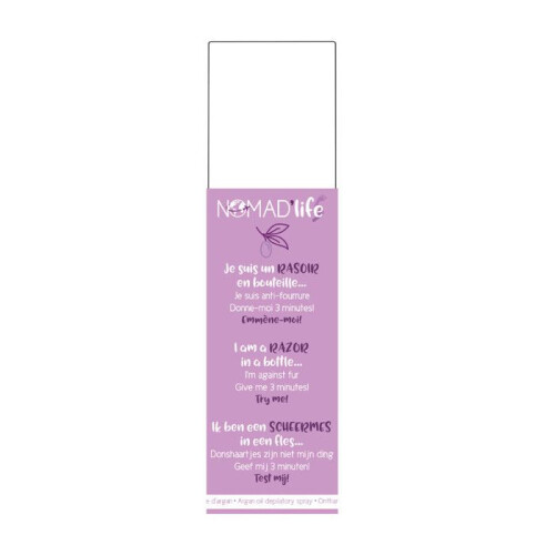 'Vida Nômade' - Mousse Depilatória Leva-me - Argan -