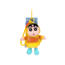 Crayon Shin chan Series - Raincoat Shin chan Plush Keychain Pendant Cute Small Pendant Doll