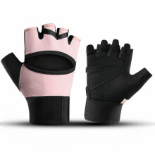 Sports and fitness gloves for women, anti slip, wear-resistant, anti cocoon, shock-absorbing, breathable, yoga training, half finger cycling gloves