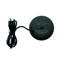 New desktop embedded wireless charger 15W/10W fast charging mobile phone wireless charging magnetic furniture bedside table