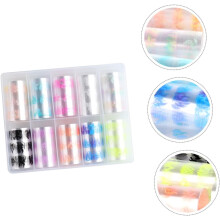 Vlammenstelsel Sticker DIY Nagelstickers Manicure Decoratie Nail Art Stickers voor Vrouwen