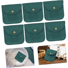 10 stuks fluwelen sieradentasjes, kleine etuis voor dames, elegante opbergtasjes voor sieraden op reis