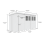12 x 5 Pent Shed Tanalised (Double Door, With Windows) 4