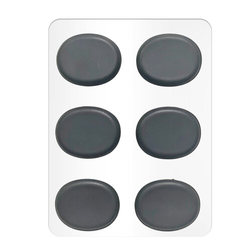 Multifunctionele drumvelbeschermers Drumdempers Siliconen-Zwart