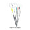 Assortiment de supports de traction de câbles flexibles en 6 3