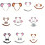 Costume de souris/singe, oreilles de-Singe trois pièces 2