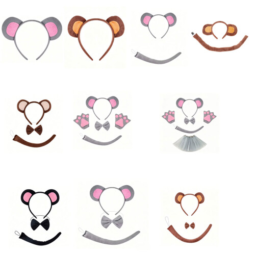 Costume de souris/singe, oreilles de-Singe trois pièces 1