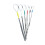 Assortiment de supports de traction de câbles flexibles en 6 1
