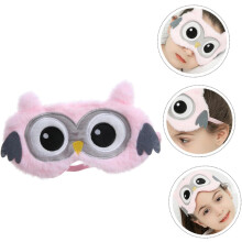 Schattig pluche uilen-slaapmasker met vleugels voor jongens en meisjes, verstelbaar en ademend.