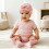 Baby Hat & Socks Ultra Soft Component Newborn Bonnet-double bow 9