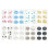 Multifunctionele drumvelbeschermers Drumdempers Siliconen-Zwart 2
