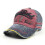(Navy wine red) Mens Retro Baseball Cap Cappy Cap 2