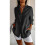 (4XL, Black) Women Shirt Top 1
