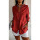 (3XL, Red) Women Shirt Top 1