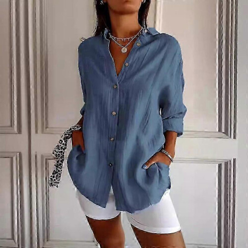 (4XL, Green) Women Shirt Top 1