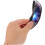 2Pcs Black Frame Blue Mirror Polarized Cycling Sunglasses Fish Shape 4
