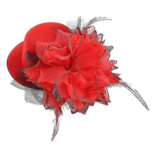 Girl Small Hat Kids Fascinator Headband Tea Party Girl Headdress Photo Prop