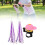 Children Bikes Bells with Handlebar Streamers-red blue yellow 3