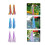 Children Bikes Bells and Handlebars Streamers-pink grape white 5