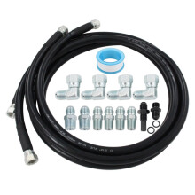 Transmission Cooler Lines, 6AN 70inch Nylon Braided Hose for  Chevy  Turbo 700R4 4L60E 4L65E 4L80E