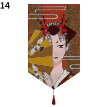 (14) Japanese Short Doorway Curtain Hanging Flag Valance Parlor Dcor