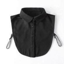(04) Collar Shirt Female Removable | Shirts Collars Women | Women Shirt Detachable Collar - Ties
