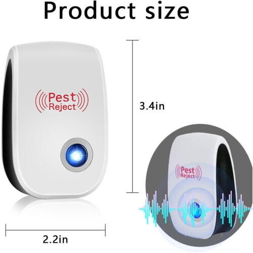 Ultrasonic Indoor Pest Control Repeller for Bugs, Insects, Mice, Spiders 1