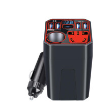 Invertor de curent pentru vehicul, invertor rapid de curent pentru adaptor de priză pentru vehicul, adaptor încărcător auto cu încărcar
