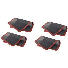 4 Stück Silikon Back Matten Blatt, Perforiertes Antihaft Backofen Liner Polster, Gebackene Brotkeks Matte, Doppelseitig Erhältlich