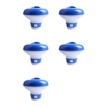 5X Pool Floating Dispenser Swimming Pool Floater Chlorine Bromine Tablets Floating Dispenser Applicator Spa Tub Supplies