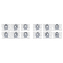 Lot de 12 sacs à poussière pour Roborock Q10 S5 / Q10 S5+ / Q10 VF / Q10 VF+ / Q10V / Q10V Plus / S8 Pro / S8 Pro Plus - Pièces détaché