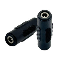 Lot de 2 adaptateurs secteur CC avec connecteurs femelles 4,0 mm x 1,7 mm pour caméras de vidéosurveillance et bandes LED