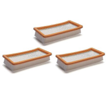 Lot de 3 filtres lavables, pièces détachées pour aspirateurs compatibles avec les robots Karcher DS5500, DS6000, DS5600 et DS5800 (réf.
