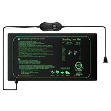 Tapis chauffant pour semis 50 W avec thermostat et prise européenne