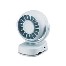 Small Rechargeable Clip Fan Suitable for Desk Dorm Bedside-Blue