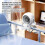 Leuke robotvormige ventilator met verstelbare armen en-Wit 9