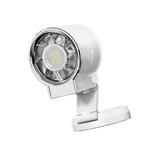 Multi Purpose Handheld Table Fan With Magnetic Attachment-White