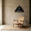 Simple Weave Lamp Shade Wall Hanging Light Cover Ceiling-White 9