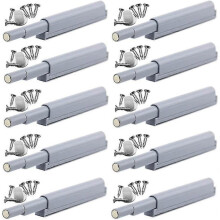 10 Stück magnetische Schrankverschlüsse zum Öffnen per Druckknopf