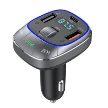 T76 – Neuer Auto-MP3-Player mit Bluetooth, PD30W-Schnellladefunktion, QC3.0-Schnellladefunktion, Freisprechfunktion und FM-Radio.