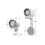 Multi Purpose Handheld Table Fan With Magnetic Attachment-White 4