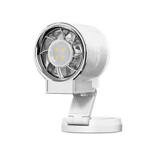 Multi Purpose Handheld Table Fan With Magnetic Attachment-White 1