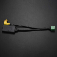 2X Wireless mmi 3G Ami 12-Pin Aux Cable Adapter Wireless Audio Input for- Q5 A6 A4 Q7 A5 S5