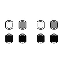 2X Kit de Filtres pour O4 Air Unit Pro ND 8/16/32 Filtre Protection UV Résistant à L'Huile et Aux Rayures pour Objectif de Drone