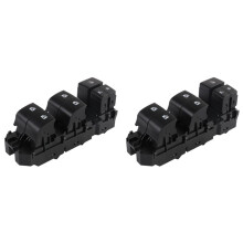 2X Auto 84040-0K021 840400K021 Interruttore Principale Alzacristallo Elettrico per Camion per Fortuner Hilux 4Runner 4 Runner