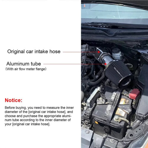 2pcs 3Inch 76mm Air Flow Sensor Mount Adapter Intake Meter Mount Base for 2