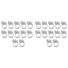 24 Colliers de Serrage Réglables en Plastique pour Tuyaux de Piscine Hors , Clips de Connexion pour Pompe de Filtration