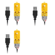 Pour les Pièces Standard de Modèles Imprimés en 3D Tuozhu: Moteur à Engrenages TT DC5V59RPM Mono-Axe (3 Pièce) - pour LA001 pour